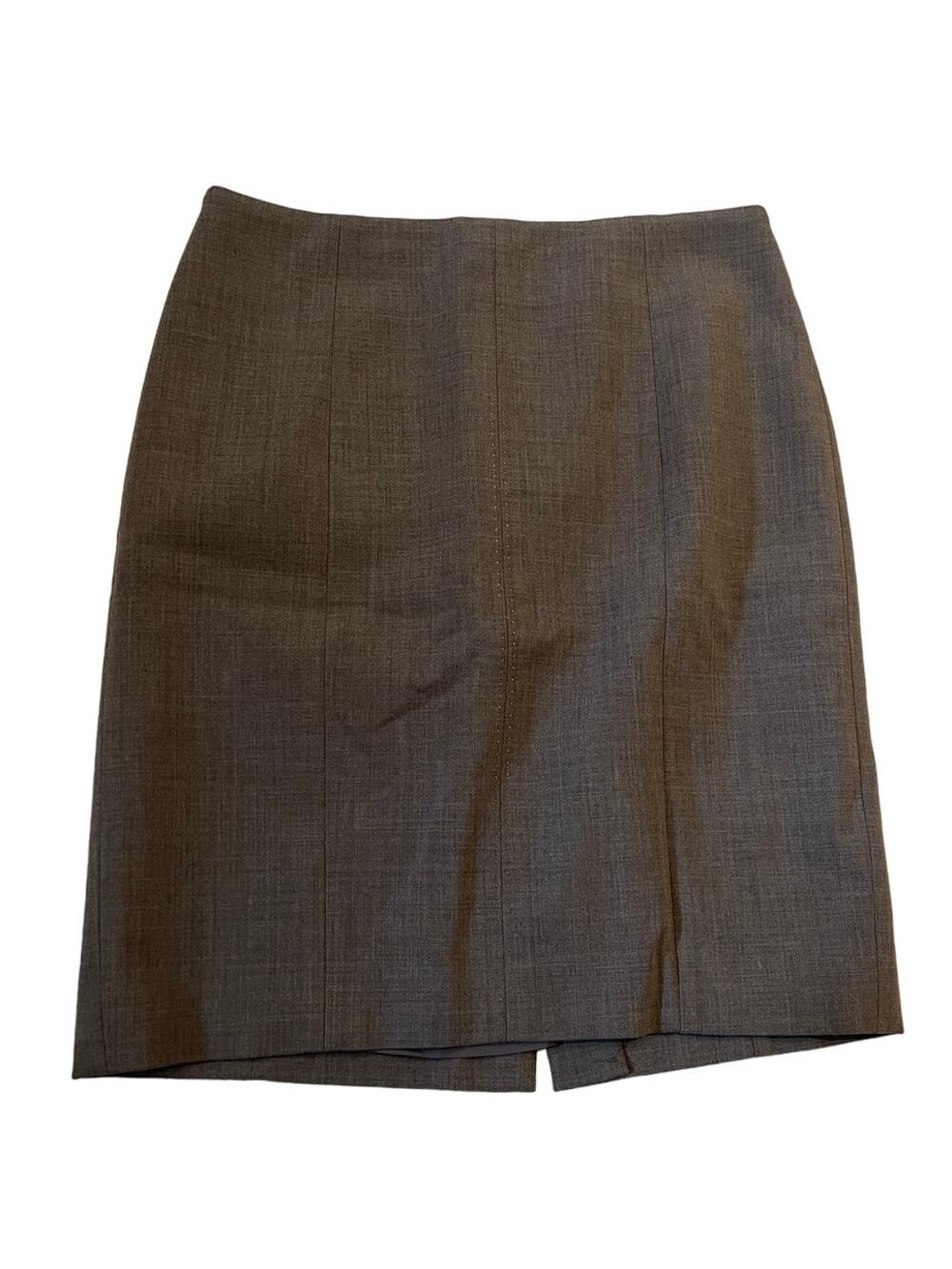 Ann Taylor - The Loft - Gray Petite Size 2 - Pencil Skirt